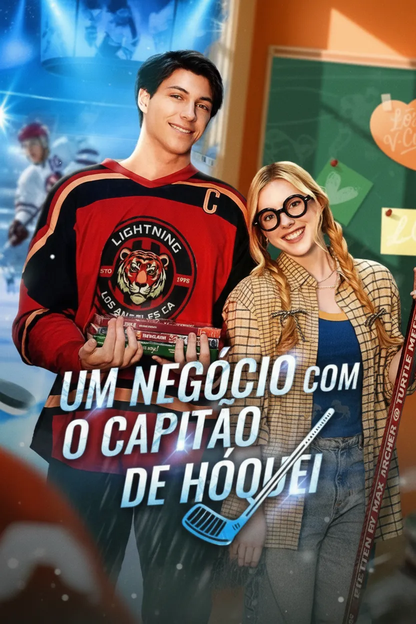 Um Negócio com O Capitão de Hóquei - (A Deal with The Hockey)